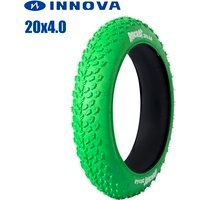 AliExpress Innova INNOVA 20x4.0 Fat Tire Bike Tire Green MTB Bicycle Tyre Beach Bicycle Tire 20*4.0 City Fat Tyres Snow Mountain Bike Accessory