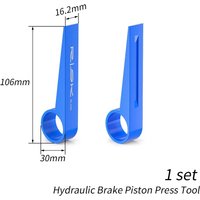 AliExpress NONE NEW Hydraulic Brakes Brake Caliper Tool Disk Brakes Professional Brake Spreader Durable Bike Piston Tool Bike Maintenance