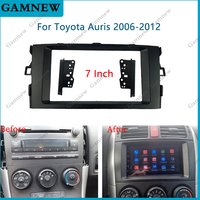 7 Inch 2 Din Radio Fascia Fit for TOYOTA Auris 2006-2012 DVD Android Installation Frame Stereo Refitting Panel Audio Bezel Cover