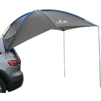 3-4Persons Portable SUV Self-driving Car Rear Side Tent Outdoor Camping Sunshade Waterproof Multi-function Sunscreen Awning Tarp