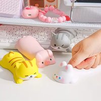 Cute Animal Wrist Rest Mouse Support Toys Ergonomics Memory Foam Desktop Computer Laptop Wrist Rest For Office Laptops Tools Dog