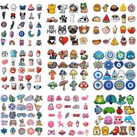 Pack Shoe Charms Set Hot Sale Various PVC Shoe Charms for Crocs Accessories Pin Decoration Women Birthday Party Gifts