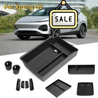 For Xpeng G6 2023-2025 Door Side Storage Box TPE Front Rear Door Handle Organizer Tidying Cup Holder Storage Box Car Accessories