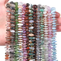 AliExpress GMB724 Natural Garnet Aquamarine Citrine Quartz Beads 6-10mm Irregular Freeform Chip Gravel Shape Beads For Jewelry Making Diy Bracelet
