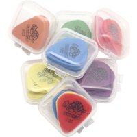 12 Stück Dunlop Gitarrenplektren E-Gitarre Teile Picks Zubehör 6 Arten Dicke Picks mit Box