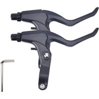 AliExpress NONE 〔E〕Ultra Light Brake Handle Levers V Brake/Disc Brake Handle Brake Aluminum Alloy Mountain Hydraulic Bicycle Disc Brake Set