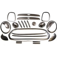 Brand New ABS Material Racing Matte Gold Color Body Kit Surround Accessories For Mini Cooper F55 F56 F57 Gen3 Model 2LCI