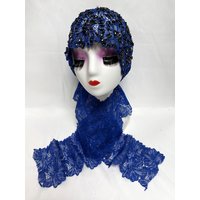 2025 Hot Selling Head Cover Lace Fabric Hand-Embroidered Handmade Beaded String acrylic Hats Dubai New Muslim Arabic Worship Hat