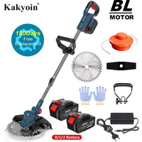 Bürstenloser elektrischer Rasenmäher Akku-Grass ch neider Zweige Strauch schnitt Cutter Gartengeräte Linie Rolle für Makita 18V Batterie