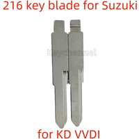 keychannel 10pcs/lot Motorcycle Key Blade 216 Universal KD Motor Key Blank for KD KEYDIY Xhorse Remote for Suzuki Motor