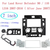 Car styling Tuning Interior Parts 2 Din 7/9 INCH Fascia Kit for Land Rover Defender car accessories interior auto accessoires