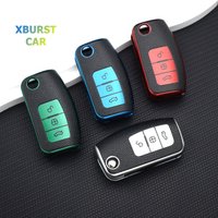 Car Key Case Cover For Ford Fiesta Focus Mondeo Falcon B-Max C-Max S-Max Eco Sport Galaxy Territory Keyless Shell Fob Protector
