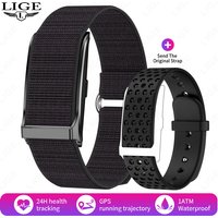 LIG 2026 No Screen Smart Bracelet Pedometer Sports Fitness Tracker Heart Rate Blood Pressure Sleep Monitor Men Women Smartwatch