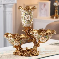 Luxury Vase Decoration Creative Flower Arrangement for Dining Table Retro Living Room Decor Flower Vase Elegant Home Ornament