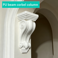 PU Beam Head Column Imitation Gypsum Material Home Building Decoration Door Opening Corner Decorations