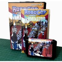 New Arrival ROBOCOP VS TERMINATOR With Box And Manual 16bit MD Game Card For Sega Mega Drive For Genesis