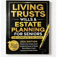 Living Trusts Wills & Estate Planning for Seniors The Complete 3 in 1 Guide 2026 Edition Will &trust Forms