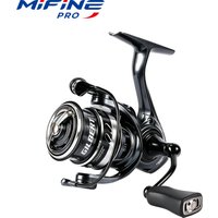 MIFINE GILBERT Ultralight SPINNING REEL High Speed Gear Ratio 5.2:1 6+1BB Max Drag 3KG for Freshwater Saltwater Fishing Wheels