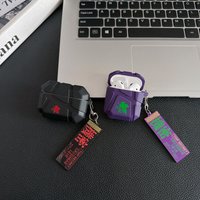 EVANGELION EVA Anime Earphone Case For Airpods 4 2 3 1 Pro 3 2 Wireless Bluetooth Headset Protective Soft Cover With Pendant