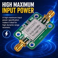 SPF5189 with Shielding Shell RF Signal Receiver SPF5189Z SPF-5189Z RF Low Noise Amplifier LNA 50-4000MHz NF=0.6dB