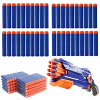 200pcs Refill Darts For Nerf Bullets Soft Hollow Hole Head Refill Darts Toy Gun Bullets Blasters Kids Guns Accessories 7.2cm
