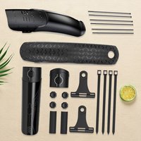 Bicycle Front Rear Mud Guard Adjustable Bike Tire Wheel Mudguard Bike Hard Shell Mudguard for MTB Mountain Bike Road Bike