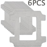 6 PCS cleaning pads for Ecovacs Winbot W2S / W2S Omni, replacement cleaning cloths accessory for window cleaning robots