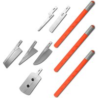 MS101 DIY Mini Hand Saw Craft Tool Profiled Precision Blade for Model Making Wear‑Resistant Lightweight Hobby Cutting Tool