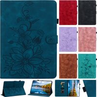 Lily Leather Stand Case For iPad 2024 2025 A16 Pro Air 4 5 6 MINI 7 8 9 10th 11th Generation 10.2 10.9 11 12.9 13 inch Cover