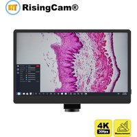 RisingCam 11.6inch LCD HD Screen 4K 30fps HDMI and USB Output IMX678 CMOS Sensor Digital Microscope Camera with Screen