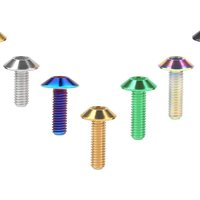 AliExpress Wanyifa Titanium Bolts M6 M8 Hex Head Screws 12-35mm Lengths, Ideal for Motorcycle and Bike Fastening