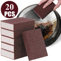 Nano Sponge Magic Erasers Carborundum Removing Rust Cleaning Sponge Brush Kitchen Pot Dish Rust Removal Emery Clean Rub