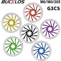BUCKLOS G3CS Rotor 160MM 180MM 203MM Bicycle Disc Brake Rotor Bike Hydraulic Brakes Rotor High Strength Road MTB Rotors 160