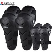Vemar Motocross-Knieschützer oder Ellenbogenschützer, Moto-Schutz, Reiten, Ellenbogenschutz, Motorrad, Motorrad, Offroad-Rennen, MTB-Knieschützer