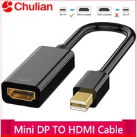 Mini Displayport Cable 4K Adapter 1080P Mini DP Male to HDMI-compatible Female For Apple MacBook Air Pro