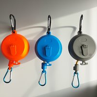 10M Retractable Clothesline - Adjustable Portable Drying Rope for Camping, Travel & Laundry Use
