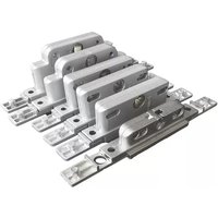 Lock box cylinder casement window lock aluminum alloy door window lock screen window box transmission block linkage