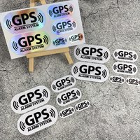 AliExpress NONE 6pcs Multicolor GPS Alert PET Decals – Waterproof Sunproof Scratch-Resistant Stickers for Motorcycle & Bicycle Helmets