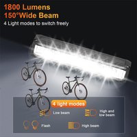 AliExpress NONE Bicycle Light Front Bike Light Super Bright Waterproof Flashlight USB Charging MTB Road Aluminum Alloy Cycling Lamp Accessories