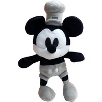 25cm Black Mickey Mouse Plush Toy Stuffed Animal Cartoon Mickey Anime Doll Kawaii Room Decor Stuff Funny Gift For Kids Girls Boy