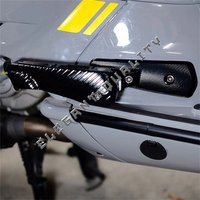 Motorcycle Accessories Passenger Footpegs Pedal Rear Extended Footrests For Vespa GTS250 GTV300 GTS125 GT200 GTS GTV GT 125 60