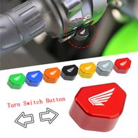 For HONDA Hornet NT1100 CBR CB Shadow PCX VFR XADV Forza Mototcycle Accessories Switch Button Turn Signal Switch Key Cap