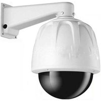 9 Inch Indoor Outdoor ABS Plastic Shell Surveillance Cameras CCTV Security Dome Protector Housing Case with Aluminum Bracket