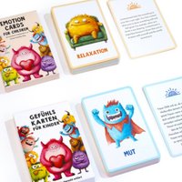 Emotional Monster Game Card Control Emotions And A Fun Card Family Gathering Travel Game Fun Boost Emotional Toys