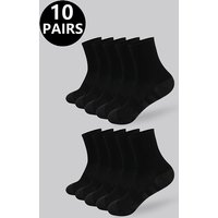5/10 Pairs of High-Quality Soft Bottom Striped Socks New Men's Sports and Leisure Mid Tube Breathable Socks