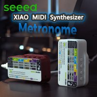 Seeed XIAO MIDI Synthesizer, XIAO ESP32 C3 and the SAM2695 MIDI chip All-in-One MIDI Metronome Ultra-Portable & Fully Hackable