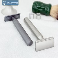 KAMPFE CNC precision machining aluminum alloy GEM safety shaver single-sided Aggressive shaver men's gift
