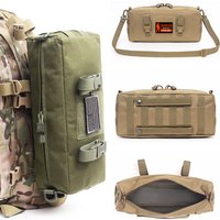 Tactical Molle Pouch Outdoor Sports Multi-Purpose Large Capacity Increment Pouch Short Trips Bag for Hunting Paintball