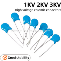 20PCS,3KV 2KV 1KV High voltage Ceramic Capacitor 102 30PF 47PF 56PF 100PF 220PF 1NF 2.2NF 3.3NF 4.7NF 10NF 100NF 471 222 223 103