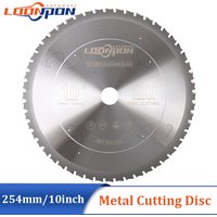 Metal Cold Cutting Circular Saw Blade 254mm/10inch 52T For Aluminum Iron Steel Metal Cutting Disc Metal Cutting Blade